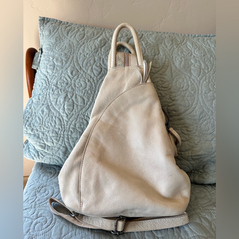 We The Free Soho Convertible Sling Bag in Cream